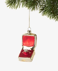 Holiday Lane Our First Wedding Ring And Box Ornament, Macy's Exclusive