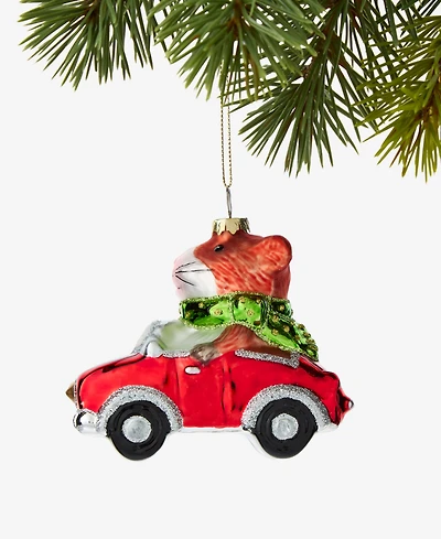 Holiday Lane Pets Mouse On Car Ornament, Macy's Exclusive