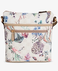Giani Bernini Sea Print Crossbody Bag, Macy's Exclusive - Under The Sea