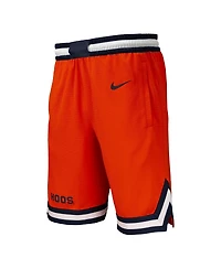 Nike Men's Orange Virginia Cavaliers Dri-fit Replica Basketball Shorts