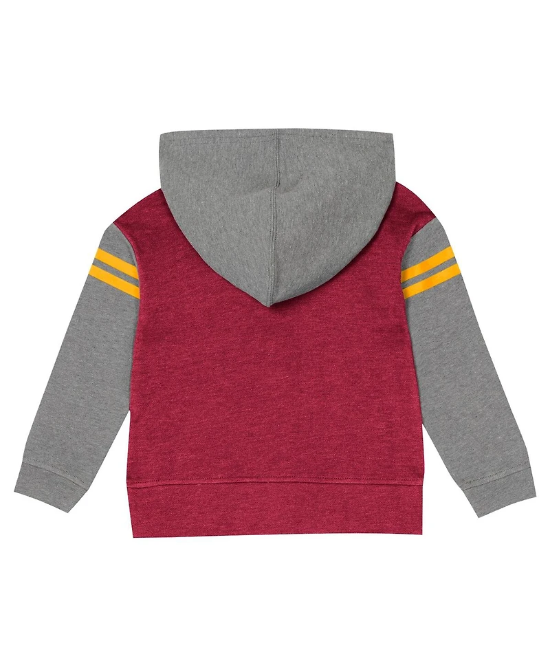 Outerstuff Girls Preschool 2-Piece Cardinal Usc Trojans Clubhouse Pullover Hoodie and Legging Set