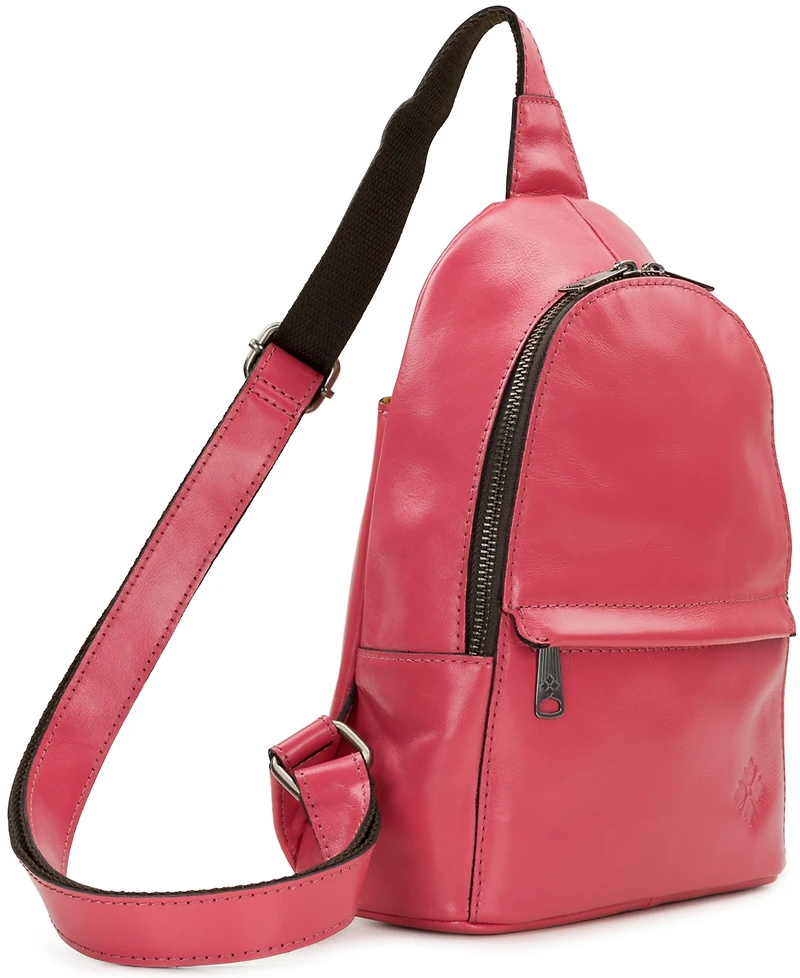 Patricia Nash Ennis Small Leather Sling Bag