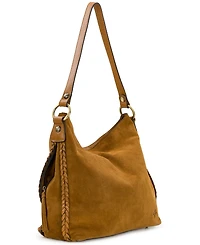 Patricia Nash Kalispell Large Suede Hobo Bag