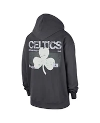 Jordan Men's Anthracite Boston Celtics Statement Jumpman Flight Premiere Hoodie