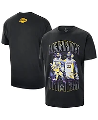 Nike Men's and Women's LeBron James Black Los Angeles Lakers Athlete T-Shirt