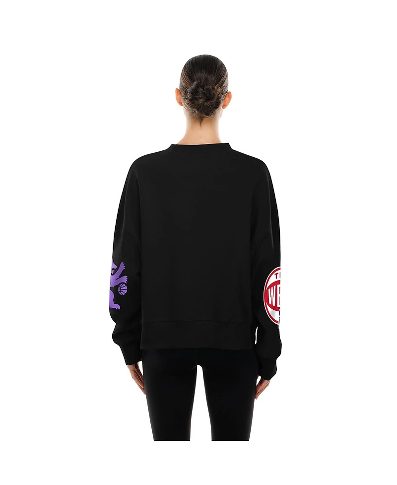 New Era Women's Black Sacramento Kings 2025/26 City Edition Sweatshirt