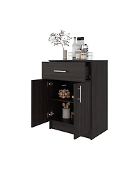 Fm Furniture Cope kitchen Pantry in melamine with 2 doors and 1 drawer