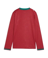 Puma Big Boys and Girls Red Portugal National Team 2026 Home Replica Long Sleeve Jersey