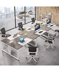 Tribesigns 63" Computer Desk Home Office Writing Table for Workstation (Only Table)