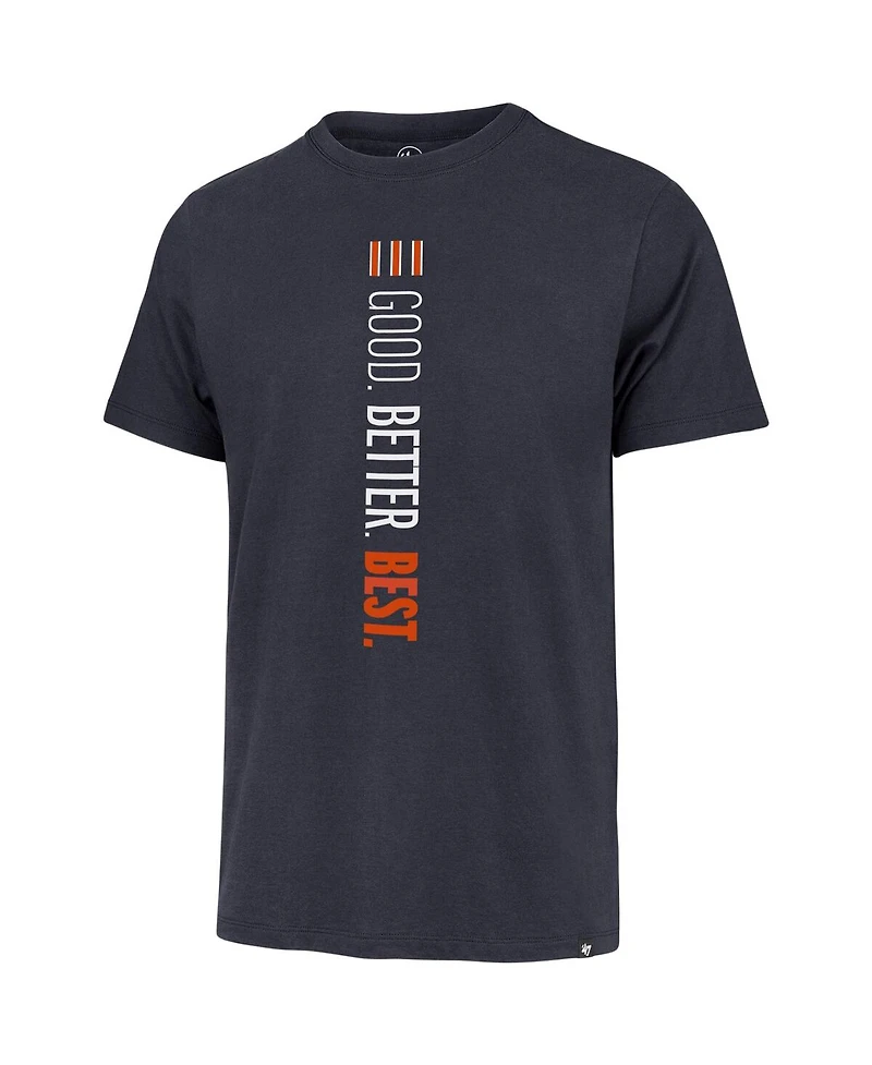 '47 Brand Men's Navy Chicago Bears Good. Better. Best. Franklin T-Shirt