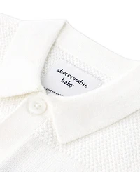 abercrombie kids Boys' Striped Button Through Sweater