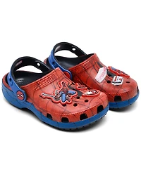 Crocs Little Kids Spider-Man Classic Clogs from Finish Line