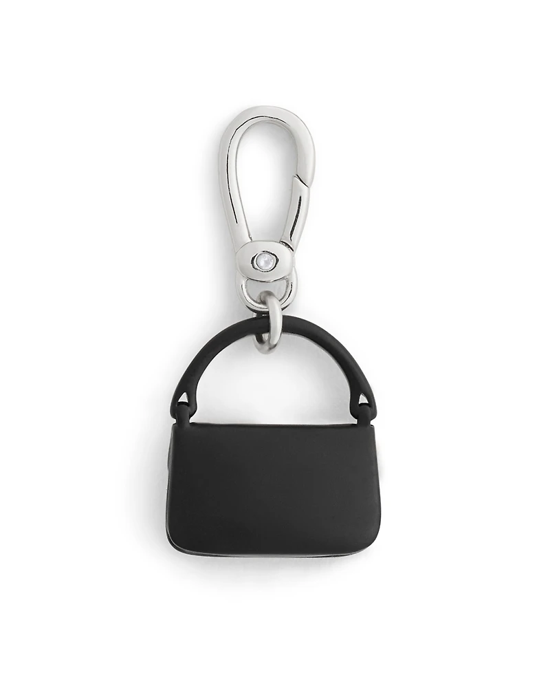 Coach Black Collectible Signature Sculpted C Handbag Jewelry Charm