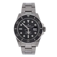 Pre-Owned Rolex Oyster Perpetual Submariner Date Automatic Watch in Stainless Steel and Cerachrom 41mm