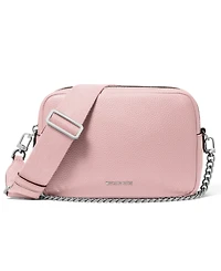 Michael Kors Bryant Medium Leather Double Zip Chain Camera Crossbody