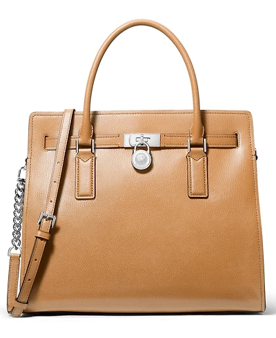 Michael Kors Hamilton Moderne Large Leather Satchel