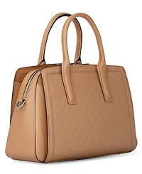 Michael Kors Laila Small Signature Logo Satchel
