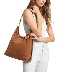 Michael Michael Kors Indie Large Cinch Magnetic Snap Shoulder Bag