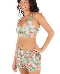 Hurley Women's Gingko Cloud Printed Board Shorts