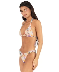 Hurley Women's Scenic Sunset Soft Tie Tri Bikini Top