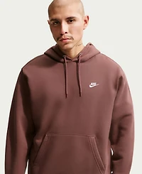 Nike Club Men's Pullover Fleece Logo Hoodie