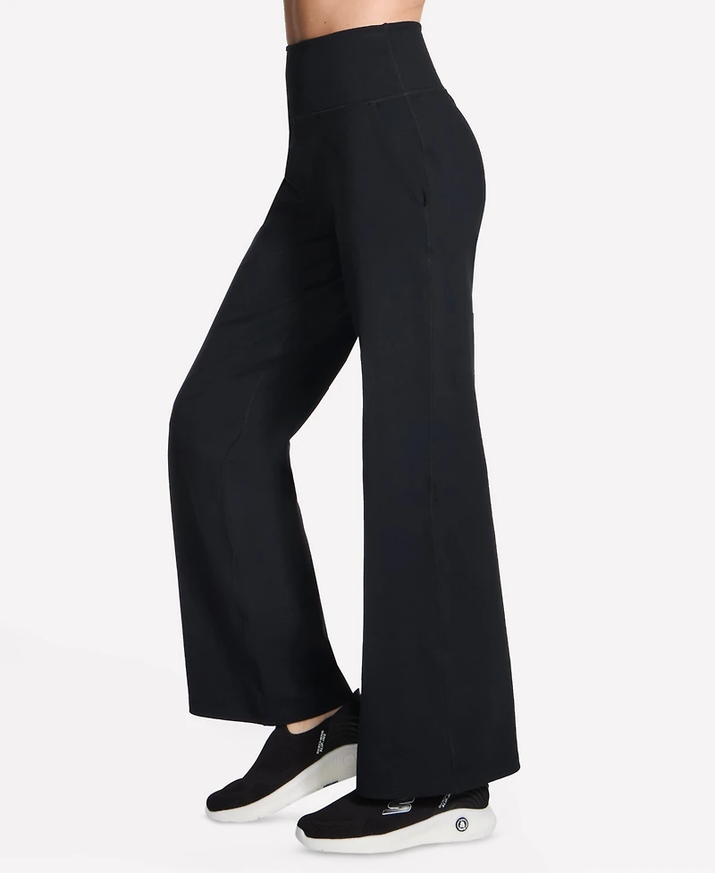 Skechers Women's Slip-In Wide-Leg Pants