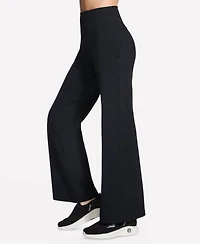 Skechers Women's Slip-In Wide-Leg Pants