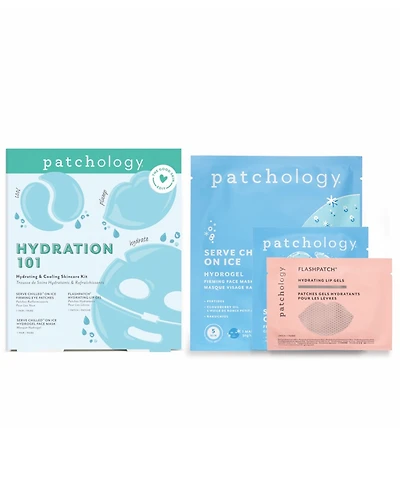 Patchology 3-Pc. Hydration 1.0.1. Hydrating and Colling Skincare Kit