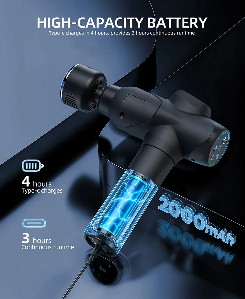 Sugift 3 Fold Portable Adjustable Massage Table with Carry Case-Red