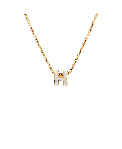Pre-Owned HERMES Pop H Pendant Chain Necklace