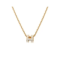 Pre-Owned HERMES Pop H Pendant Chain Necklace