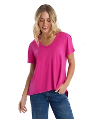 Wilt Clothing Women's Ruched Sleeve Tee