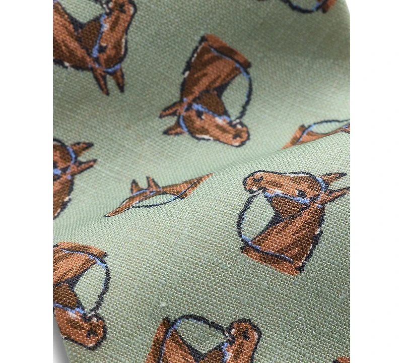 Polo Ralph Lauren Men's Equestrian Linen Tie