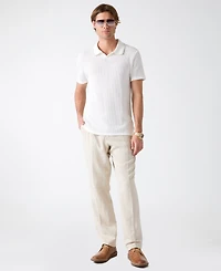 Guess Men's Daryl Crochet Knit Polo Shirt