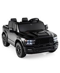 Slickblue Big Kids 24V Ride On Truck 2-Seater with Music & Remote Control