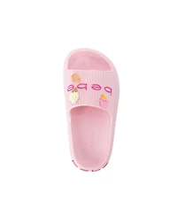 Bebe Girls Eva Slide – Lightweight Comfy Sandals with Ice Cream Charms