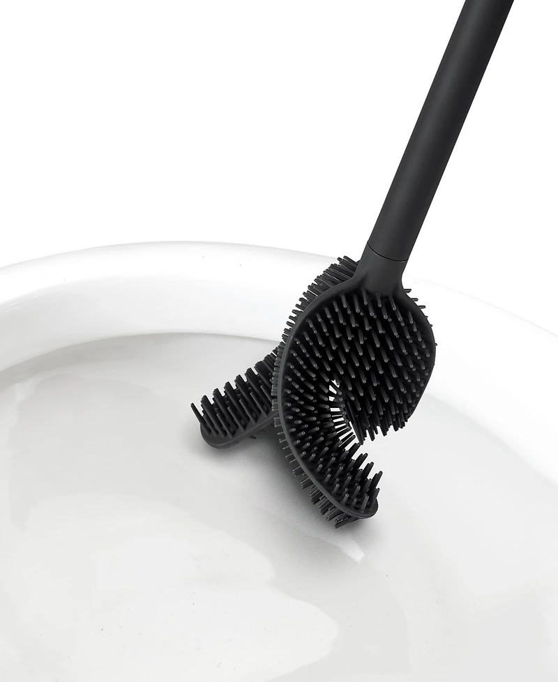 Joseph 2-Pc. Flex 360 Lite Toilet Brush and Holder Set