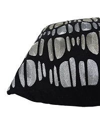 Rizzy Home Carrie Cotton Decorative Pillow, 18" x