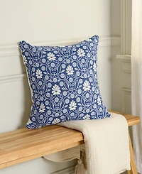 Rizzy Home Maude Cotton Decorative Pillow, 20" x