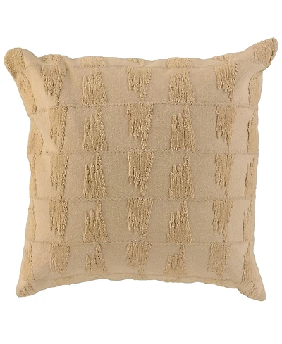 Rizzy Home Mabel Cotton Decorative Pillow, 20" x