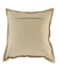 Rizzy Home Jennie Cotton Blend Decorative Pillow, 20" x 20"