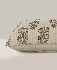 Rizzy Home Hattie Cotton Blend Decorative Pillow, 14" x 26"