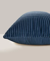 Rizzy Home Mattie Cotton Decorative Pillow, 18" x