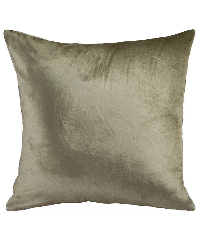 Rizzy Home Charlotte Velvet Decorative Pillow, 22" x 22"
