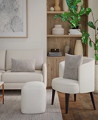 Rizzy Home Sam Cotton Velvet Decorative Pillow, 14" x 26"