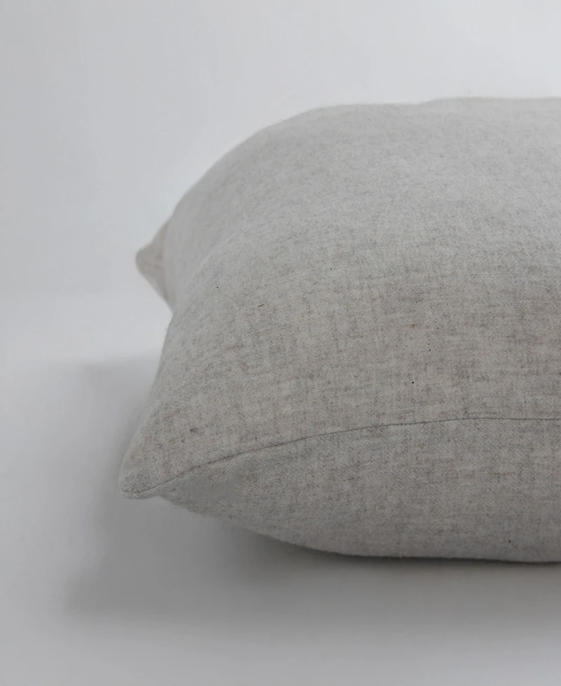 Rizzy Home Olivia Wool Decorative Pillow, 22" x 22"