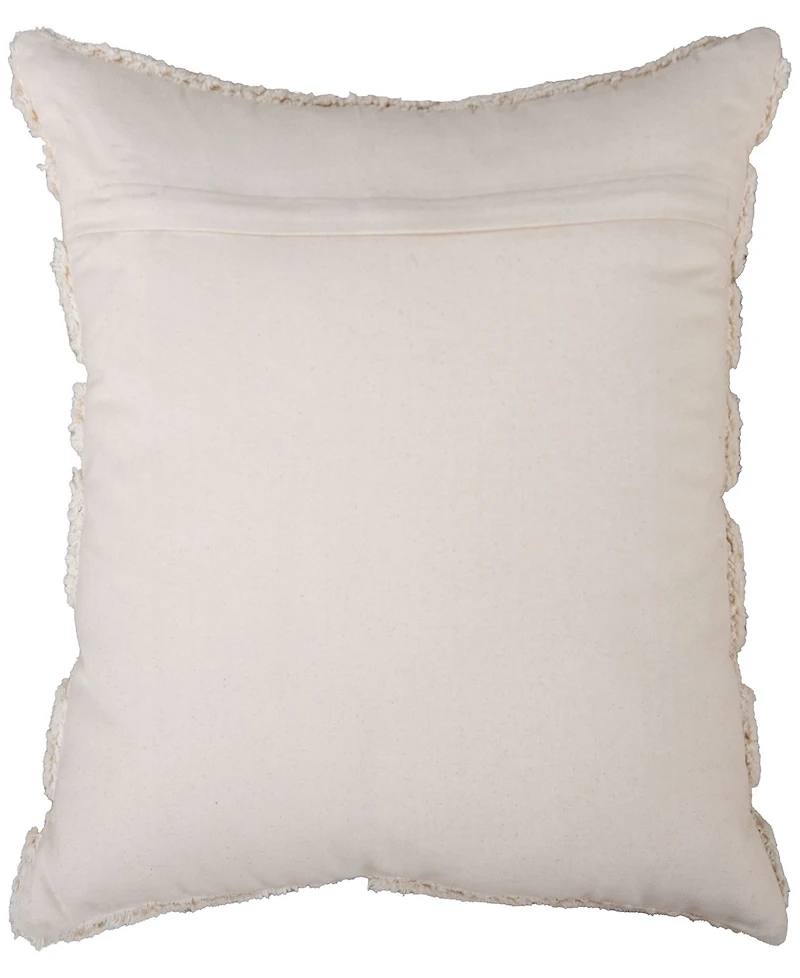 Rizzy Home Annie Cotton Decorative Pillow, 20" x