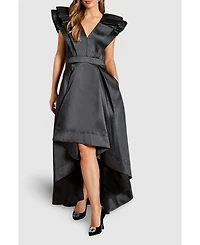 Coast Women's Frill Sleeve V-Neck Midi Dress
