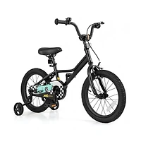 16 Inch Kids Bike Adjustable for 4-7 Years Old with Low-Step Frame