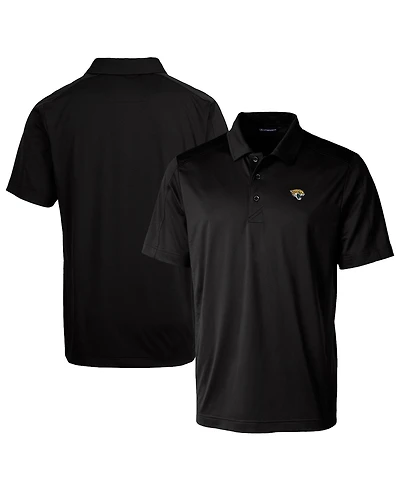 Cutter & Buck Men's Black Jacksonville Jaguars Prospect Textured Stretch Polo Shirt